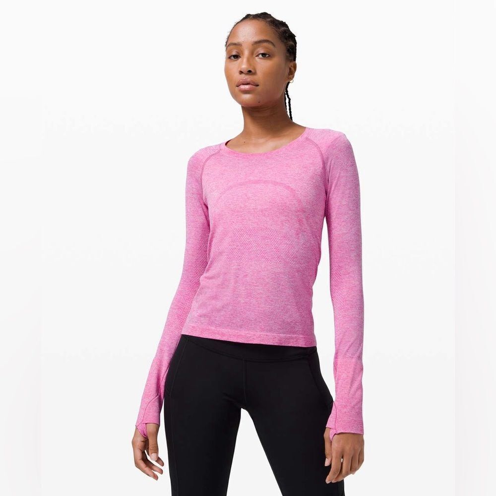 Lululemon Swiftly Tech Long Sleeve 2.0 Race Length - Size 4